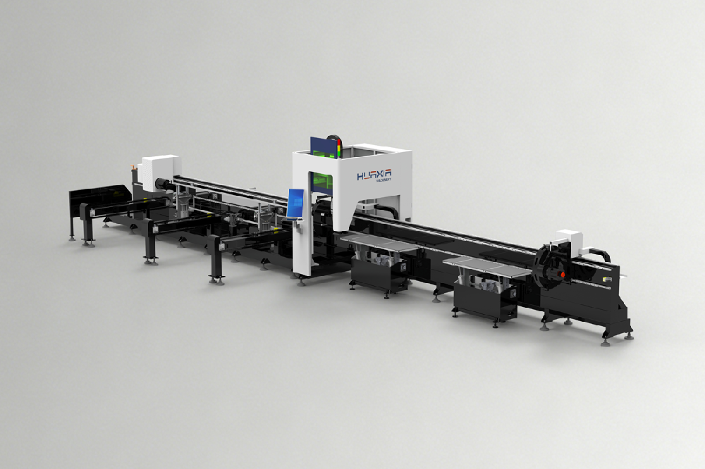 three chucks Laser Pipe Cutting Machine -LTE
